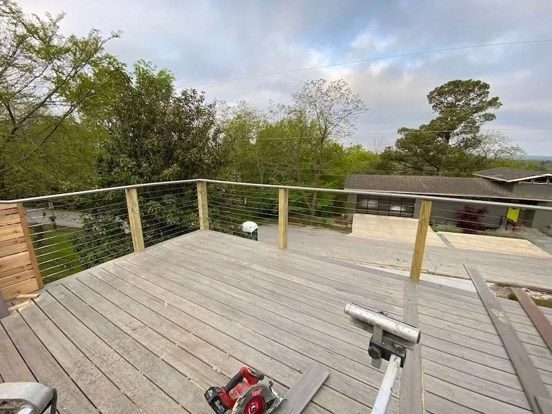 20x20 wood deck — JHG Contracting LLC serving Decatur, AR