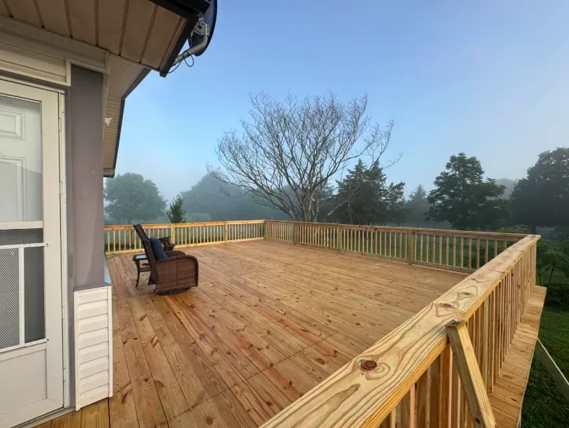 28x20 wood deck — JHG Contracting LLC serving Prairie Grove, AR