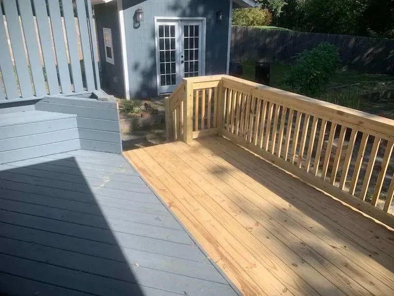 8x24 extended deck full view — JHG Contracting LLC serving Farmington, AR